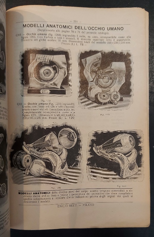 Enrico Resti. Catalogo n. 52. Materiale scientifico per scuole, studiosi, dilettanti